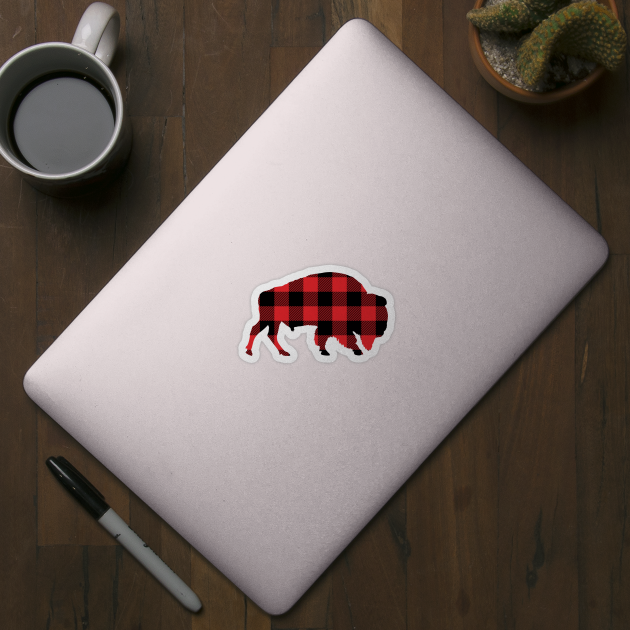 Buffalo Plaid Tee 1 by thedesignfarmer